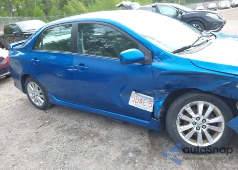 2009 Toyota Corolla S из США, поврежденный, VIN 2T1BU40E09C142724